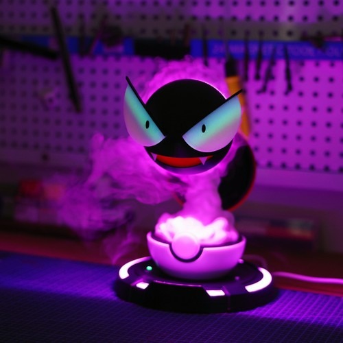 Ghostly Glow: LED Gastly