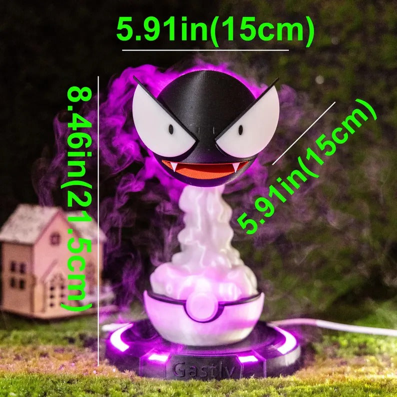 Ghostly Glow: LED Gastly