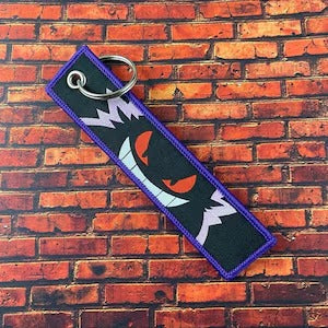5-Inch Double-Sided Gengar Keychain – Ghostly Charm for Pokémon Fans