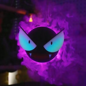 Ghostly Glow: LED Gastly
